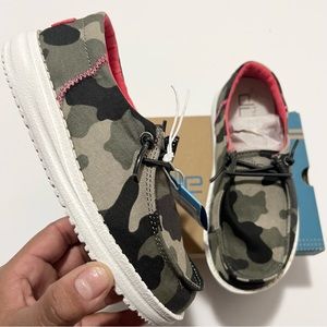 Hey Dude | Funk Camouflage Wendy Toddler Slip On Shoes